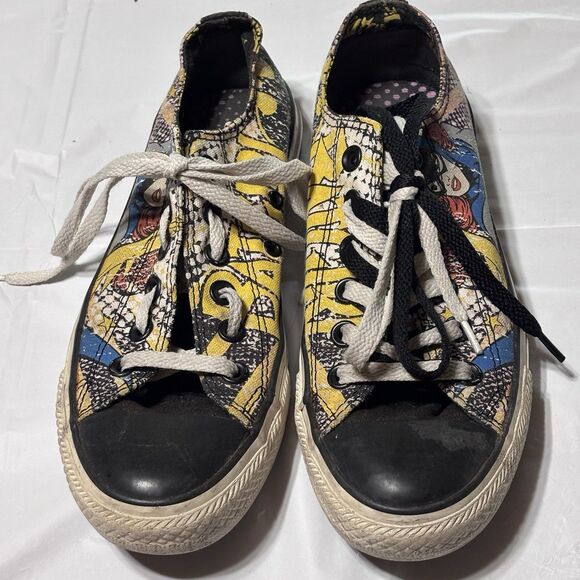 Converse All Star DC Comics Batgirl  Sneaker Women's size 7 Men's 5  - Good Cond - Picture 2 of 13